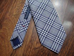 cravatta viscosa quadro